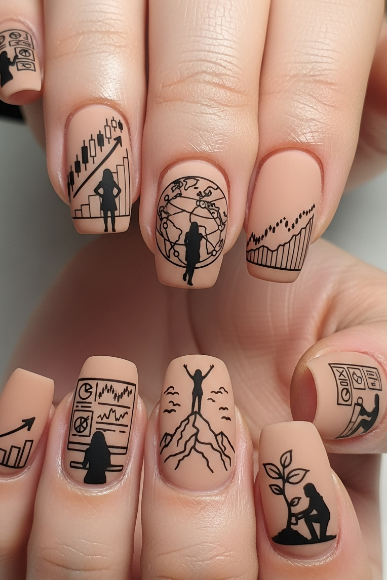 Nude Colors – Corporate Inspired Nail Art that transforms quiet hues into bold statements. Because elegance doesn’t need to shout to be noticed.