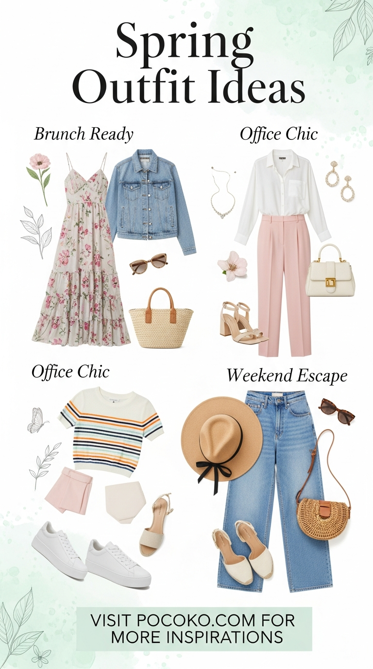 2026 fashion is giving spring a grown-up glow. Comfortable fits with a polished edge.