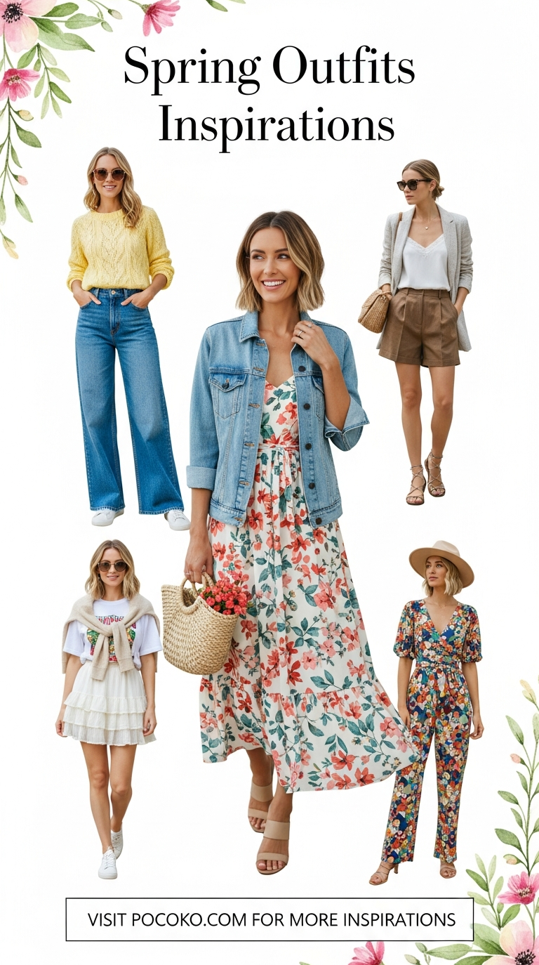 Spring outfits this year feel intentional but never overdone. The balance everyone’s been looking for.