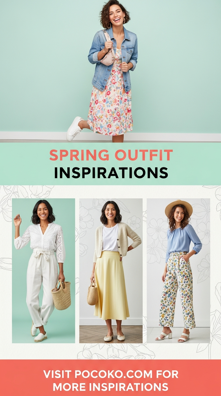 These outfit inspirations feel light, wearable, and quietly confident. Perfect for easing into the season.
