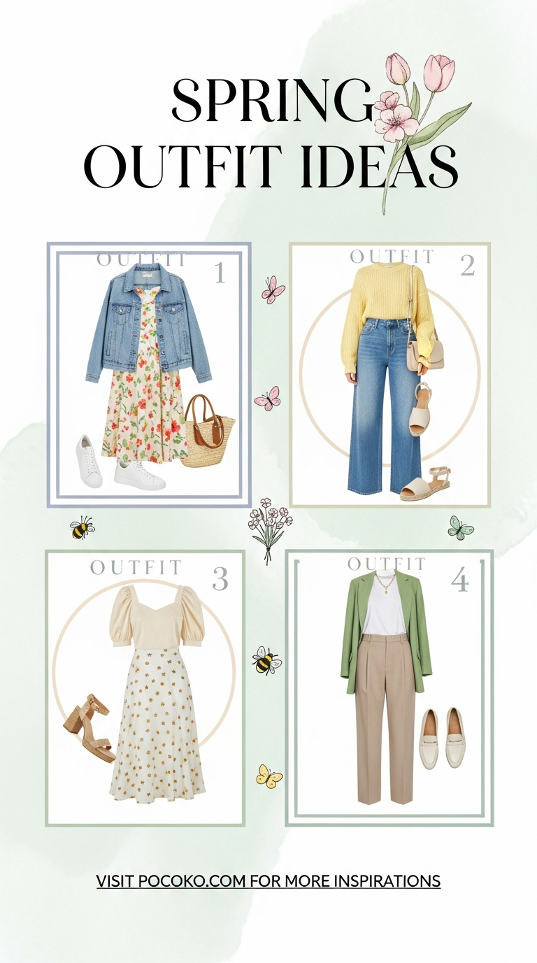 Spring looks in 2026 are relaxed but thoughtful. Nothing loud, nothing forced, everything intentional.