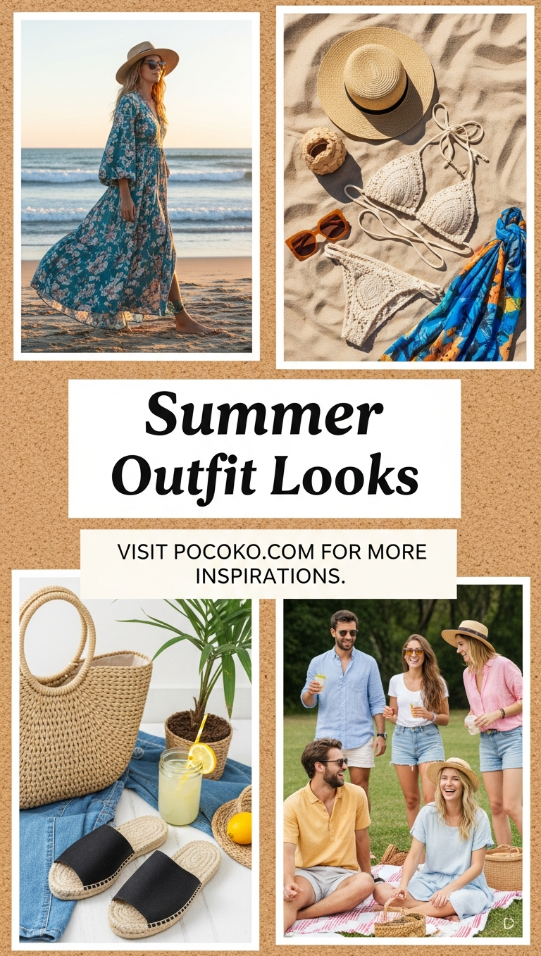 These outfit looks are made for long days and longer evenings. The kind you don’t want to change out of.