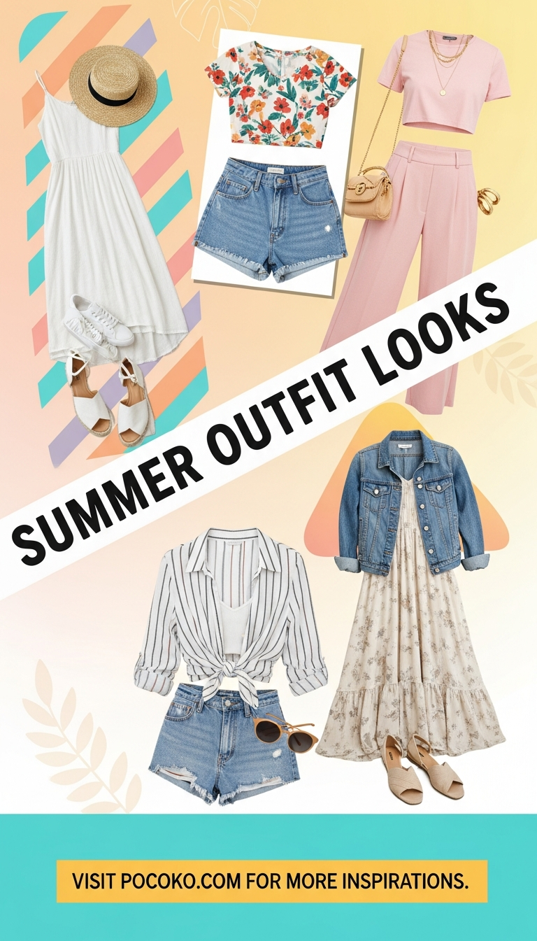 2026 summer outfits know when to keep things simple. The magic is in the details you notice up close.