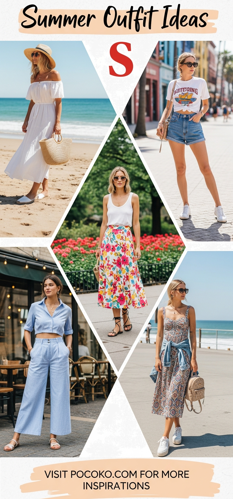 Summer dressing in 2026 feels natural and unforced. Like your clothes finally match your mood.