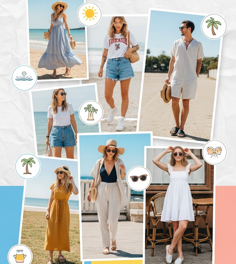 These looks capture what summer should feel like. Relaxed, confident, and ready for wherever the day goes.