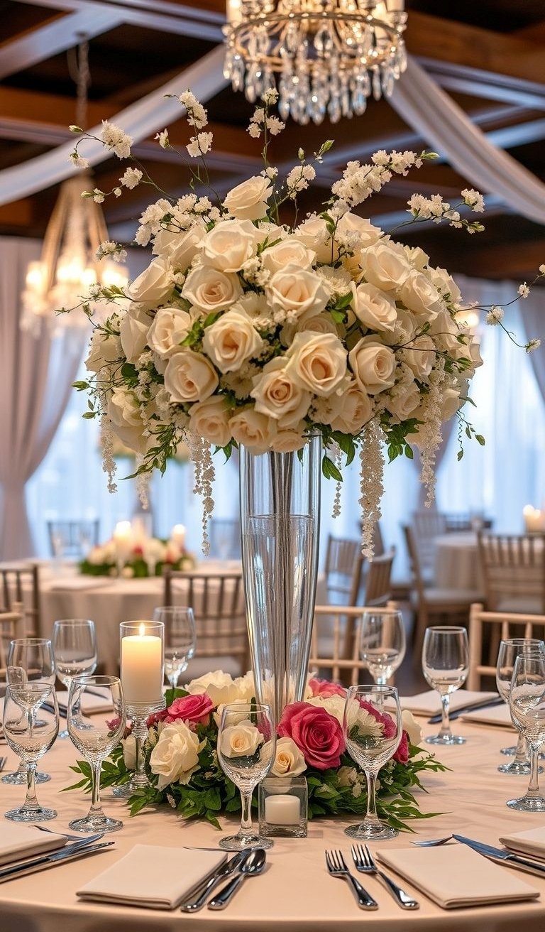 Wedding Centerpieces That Will Dazzle Guests | Pocoko We know the old tradition about not stealing the centerpieces, but these are so gorgeous we might have to look the other way. They’re the kind of decor that makes guests suddenly remember they have the "perfect spot" for them at home.