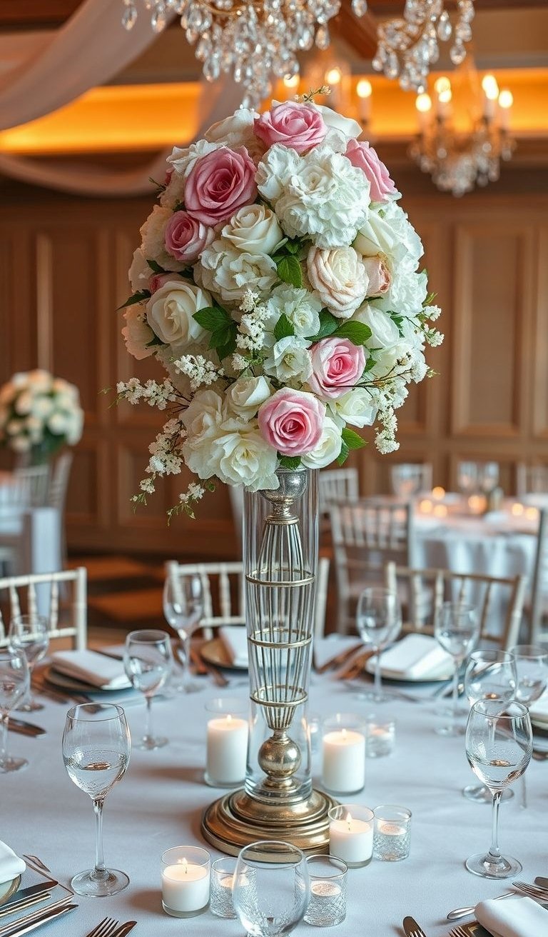 Wedding Centerpieces That Will Dazzle Guests | Pocoko Wedding centerpieces bring balance to the bustle of a big celebration. They ground the space while adding softness and charm. Even the simplest table feels special with the right focal point.