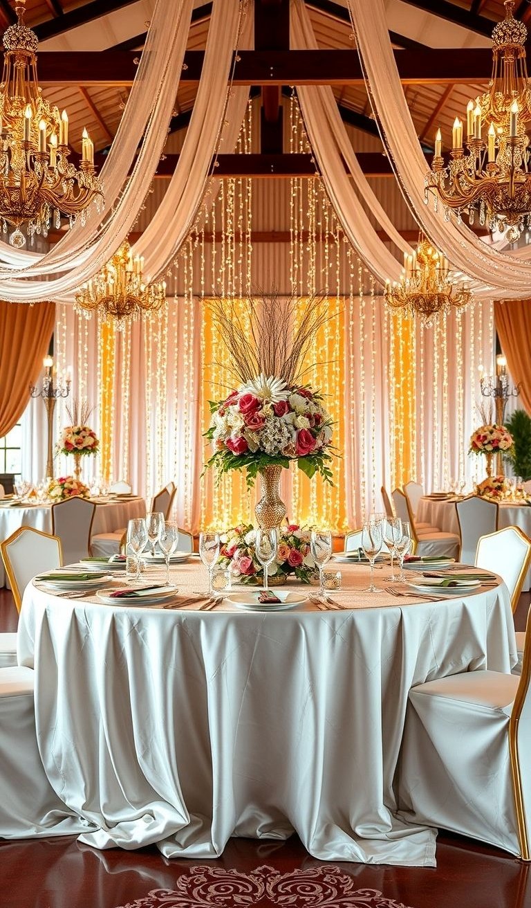 Wedding Centerpieces That Will Dazzle Guests | Pocoko Wedding centerpieces create those picture-perfect dinner moments. Candlelight flickers, flowers bloom, and everything feels just a little more romantic. It’s ambiance done right.