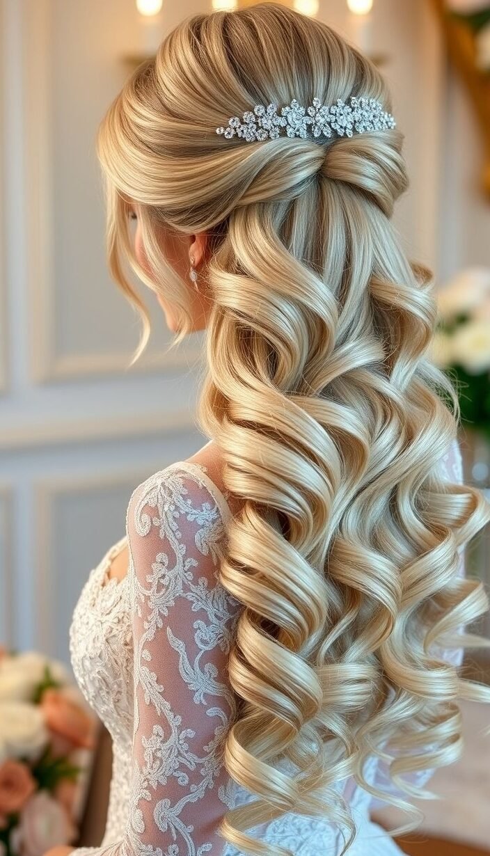 Wedding Hair Inspirations 2026: Stunning Styles Worth Stealing | Pocoko 2026 is officially the year of the "undone" updo, which is great news for those of us who plan on losing half our hair pins on the dance floor. This look is the peak of Wedding Hair Inspirations 2026 and honestly, my scalp is already thanking me.
