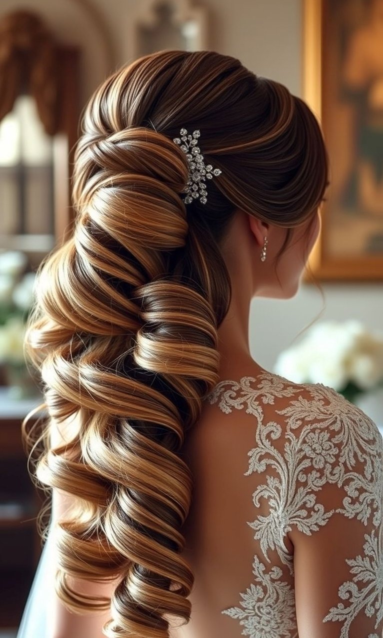 It’s 2026, and we are finally embracing the "ethereal goddess who just emerged from a forest" aesthetic. These Wedding Hair Inspirations 2026 are exactly what you need for that mystical, magical vibe.