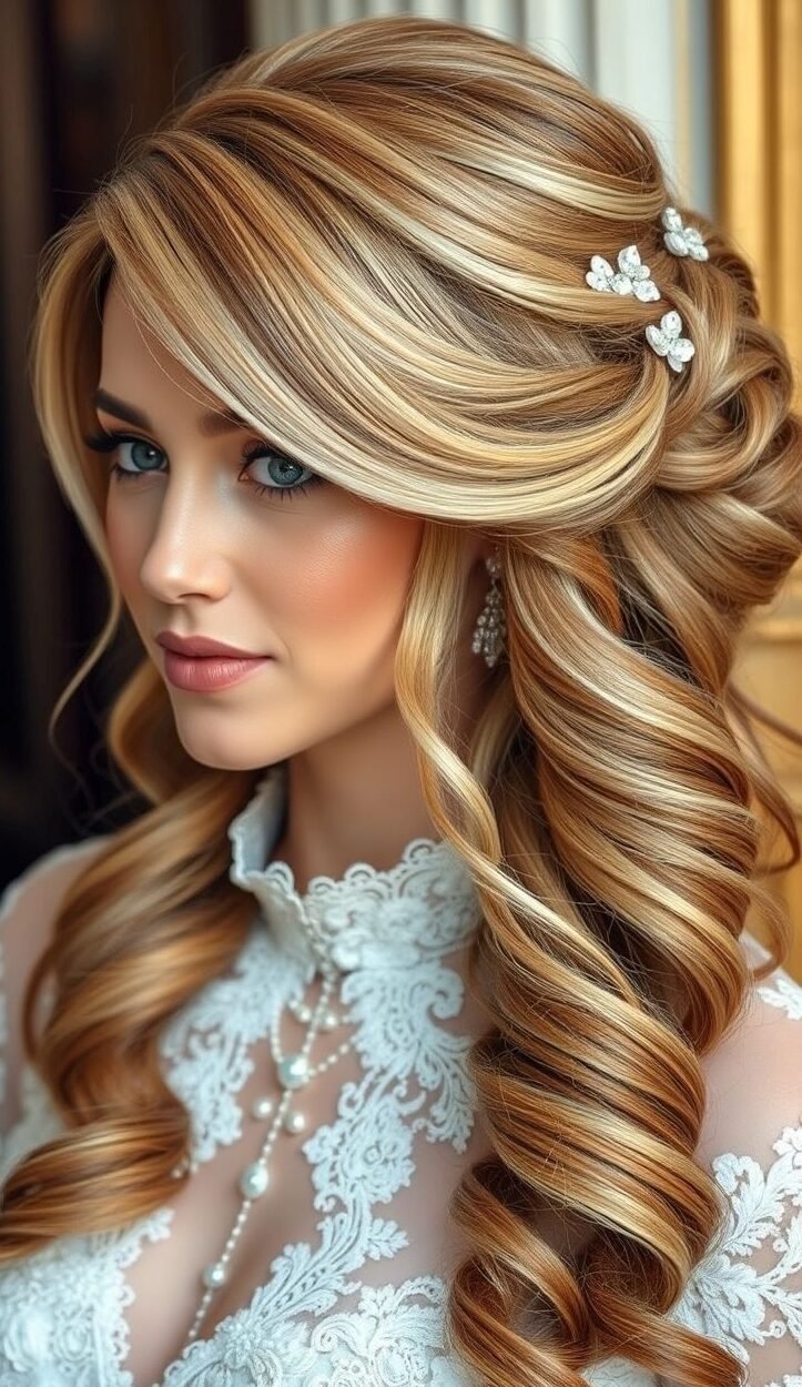 Wedding Hair Inspirations 2026: Stunning Styles Worth Stealing | Pocoko I’m not saying this hairstyle will guarantee a happy marriage, but it certainly won’t hurt the wedding photos. These Wedding Hair Inspirations 2026 are basically a gift to your future self.