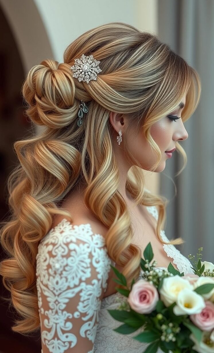 Wedding Hair Inspirations 2026: Stunning Styles Worth Stealing | Pocoko I'm 90% sure my veil is just an accessory to highlight how amazing my hair looks from the back. These Wedding Hair Inspirations 2026 are all about that 360-degree wow factor.