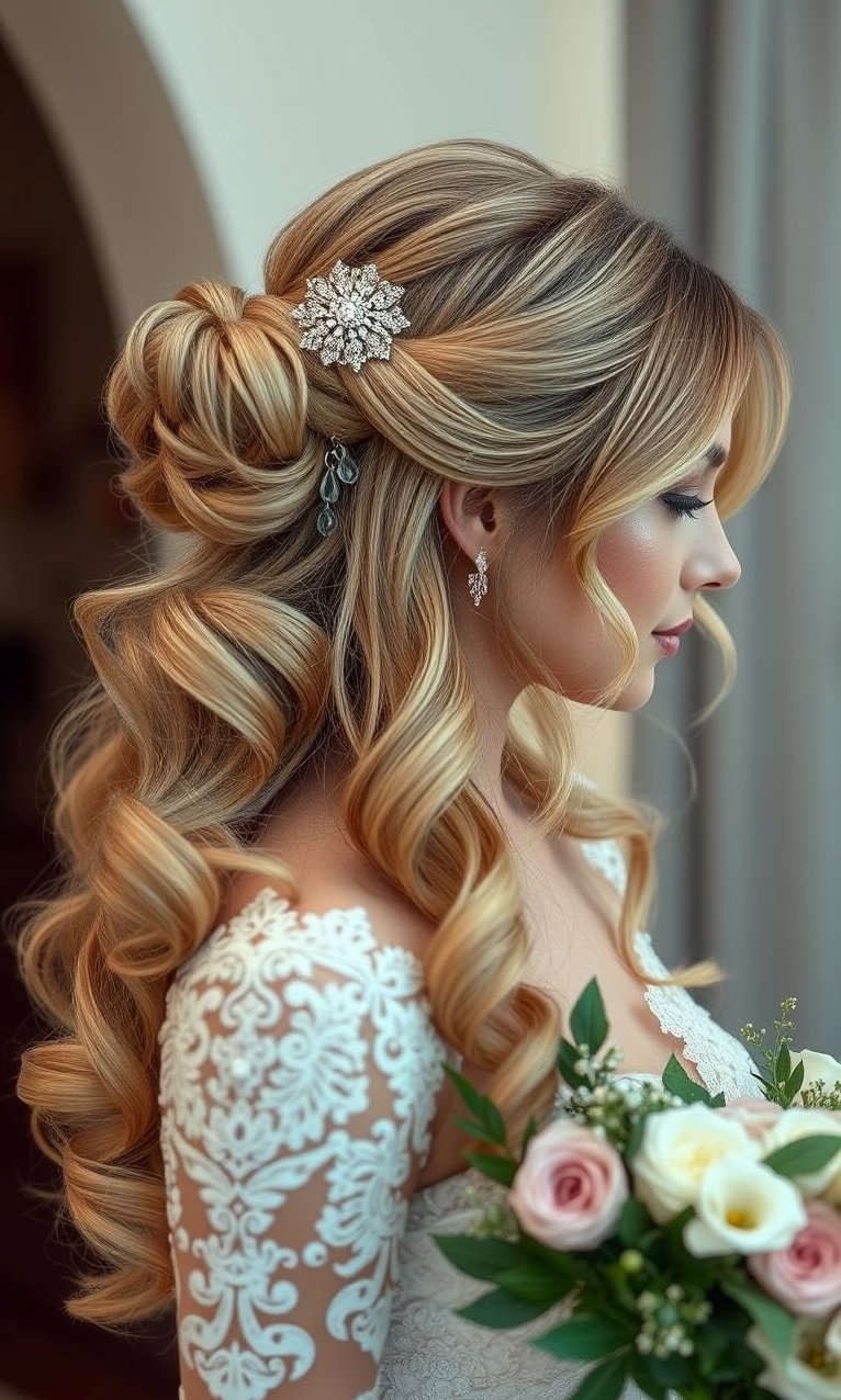 I'm 90% sure my veil is just an accessory to highlight how amazing my hair looks from the back. These Wedding Hair Inspirations 2026 are all about that 360-degree wow factor.