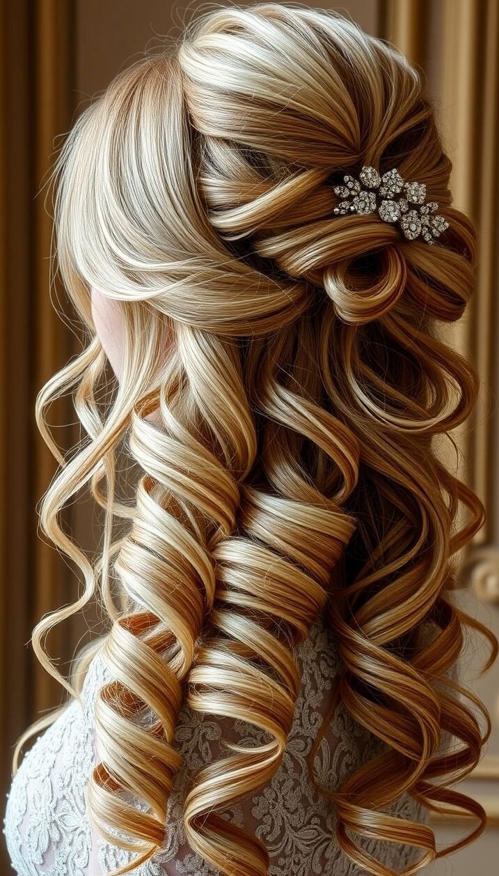 Wedding Hair Inspirations 2026: Stunning Styles Worth Stealing | Pocoko This style is currently living rent-free in my head, which is convenient because I’m definitely wearing it on my head later. These are the Wedding Hair Inspirations 2026 dreams are made of.