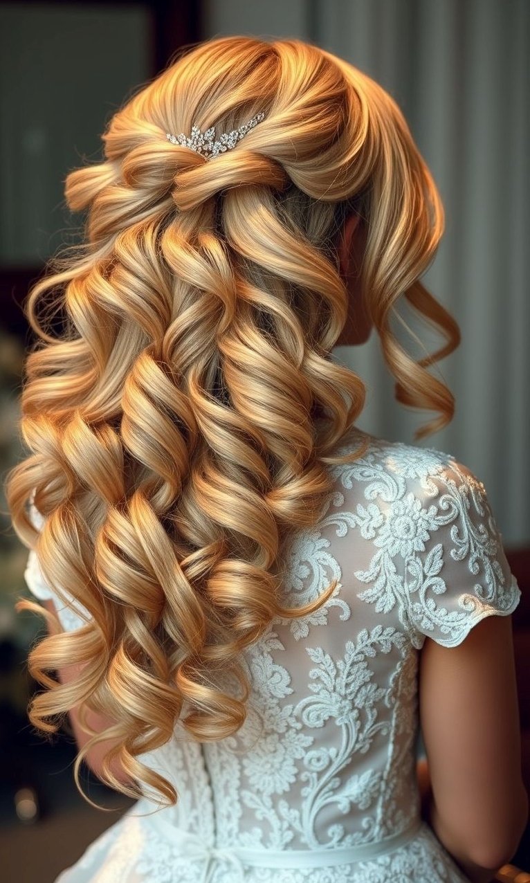 My photographer asked for "movement," so I’m giving them these wispy, romantic strands that catch the light perfectly. This is high-level aesthetic strategy found only in Wedding Hair Inspirations 2026.