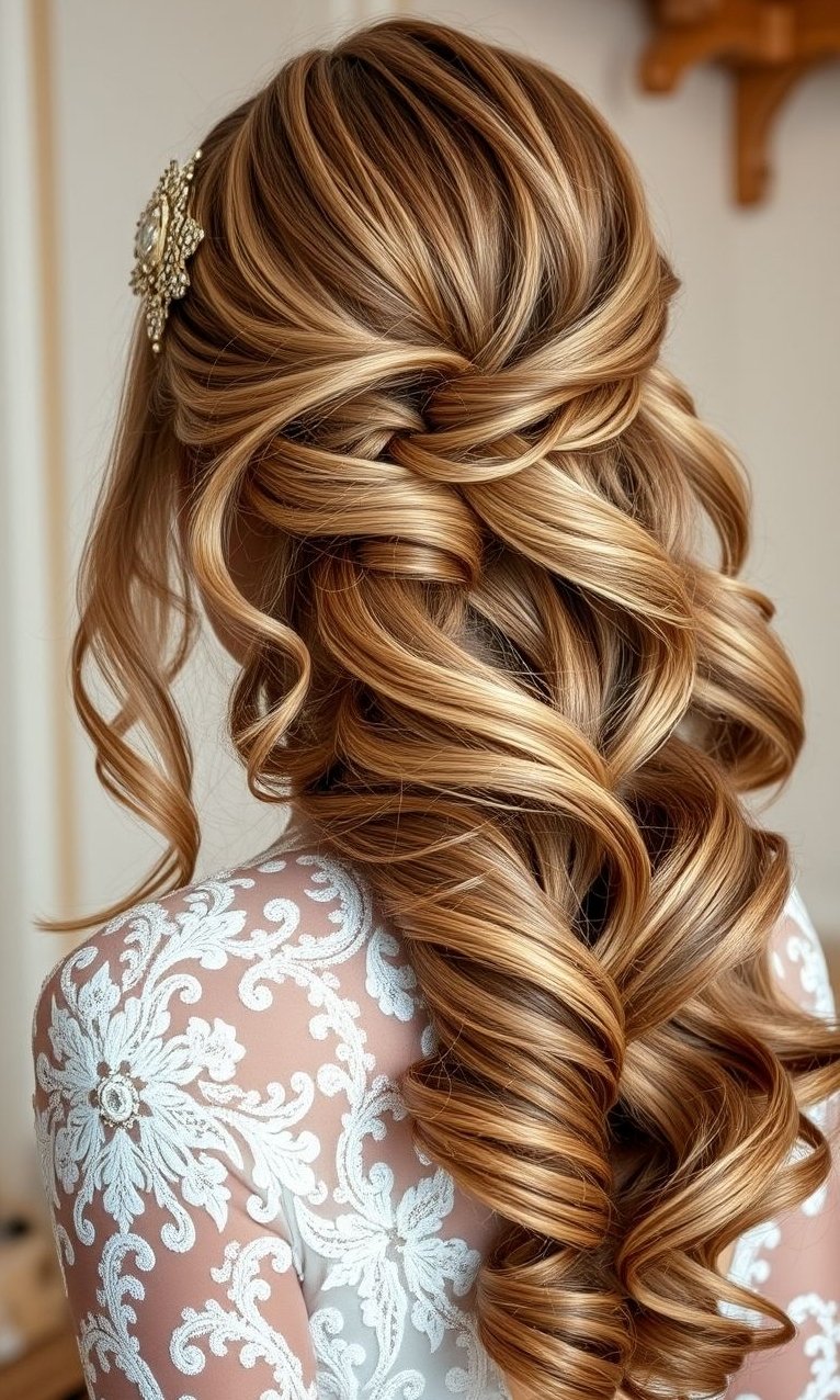 2026 wedding hair isn’t trying too hard, and that’s the magic. Soft structure and confident simplicity steal the spotlight.