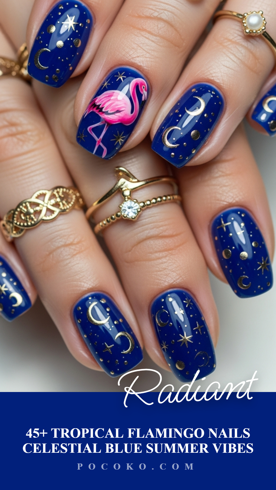 These flamingo nailart ideas bring color, personality, and a little sass to your fingertips. Standing tall never looked this cute.