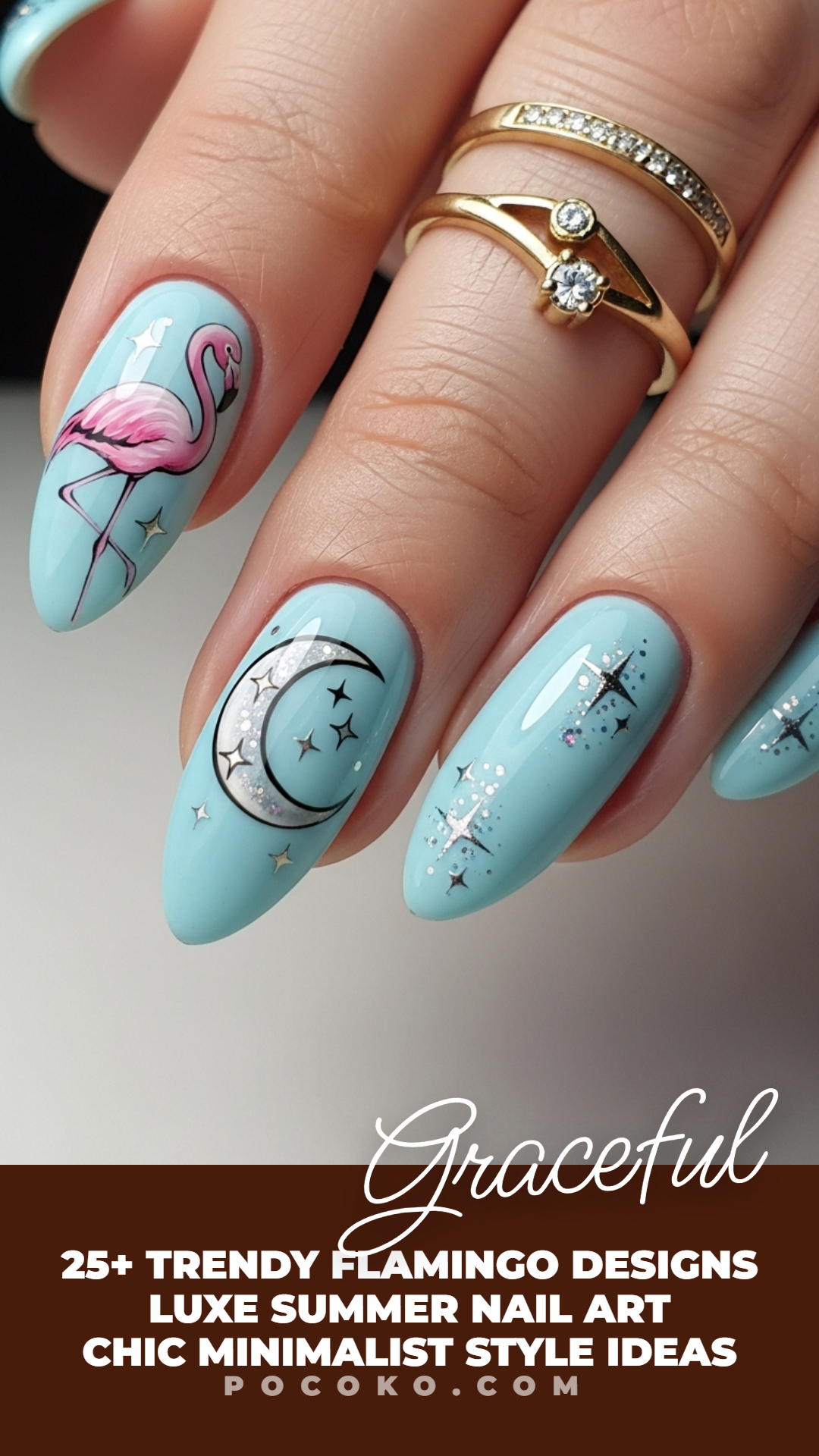 If your nails could pack a suitcase, they’d choose flamingo nailart ideas. Bold, cheeky, and full of summer personality, these designs know how to stand tall.