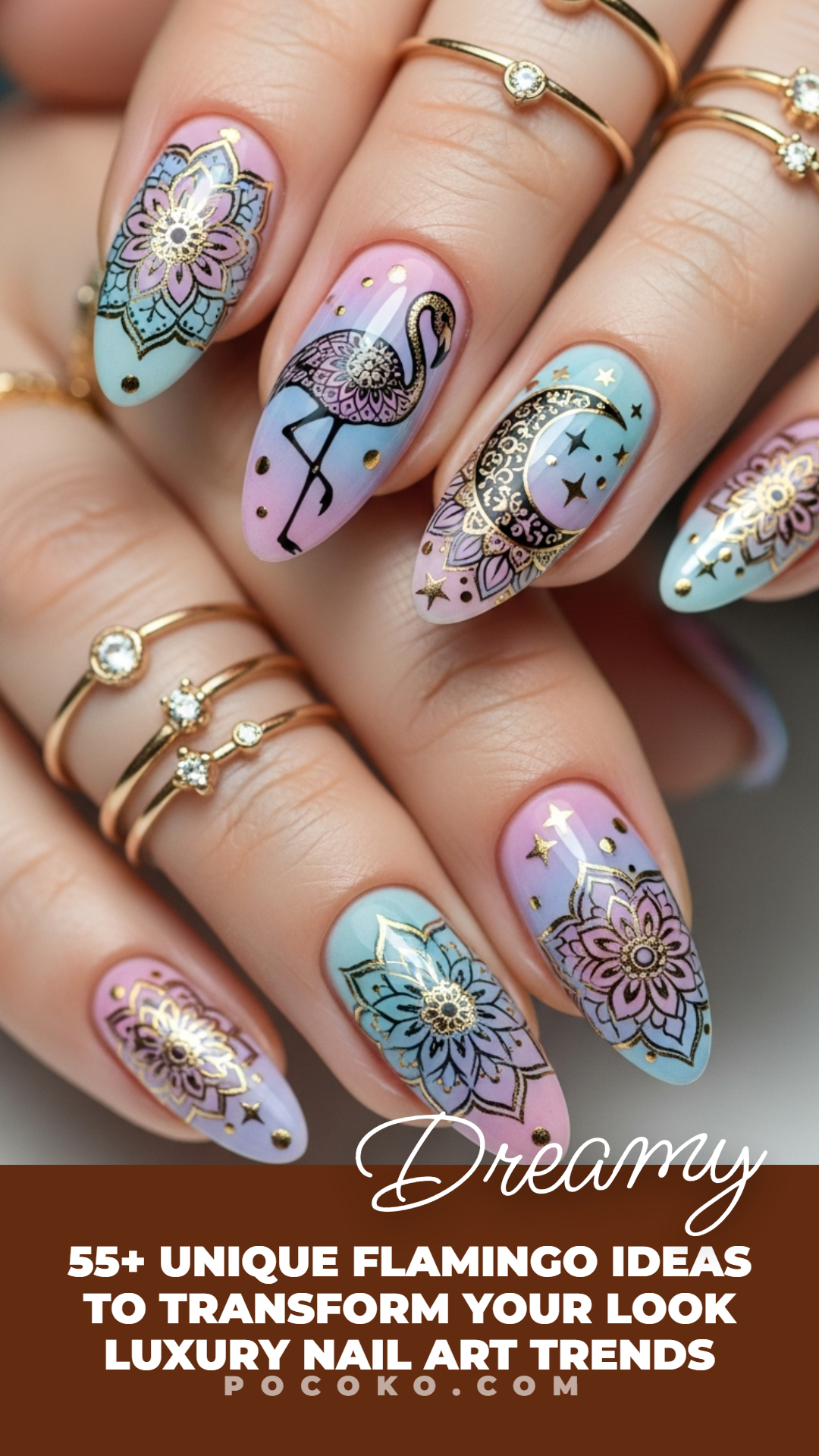 Flamingo nailart ideas are tiny tropical statements you can wear every day. They’re cheerful, creative, and just a little bit flamboyant.