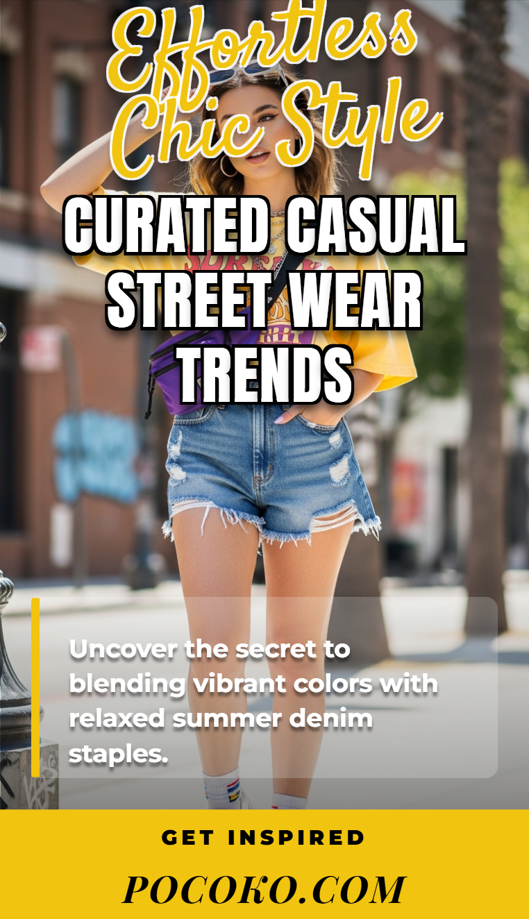 65+ Summer Outfit Looks: Breathtaking Stunning Styles | Pocoko Casual street wear proves that you don’t need loud pieces to stand out. Subtle style speaks volumes.