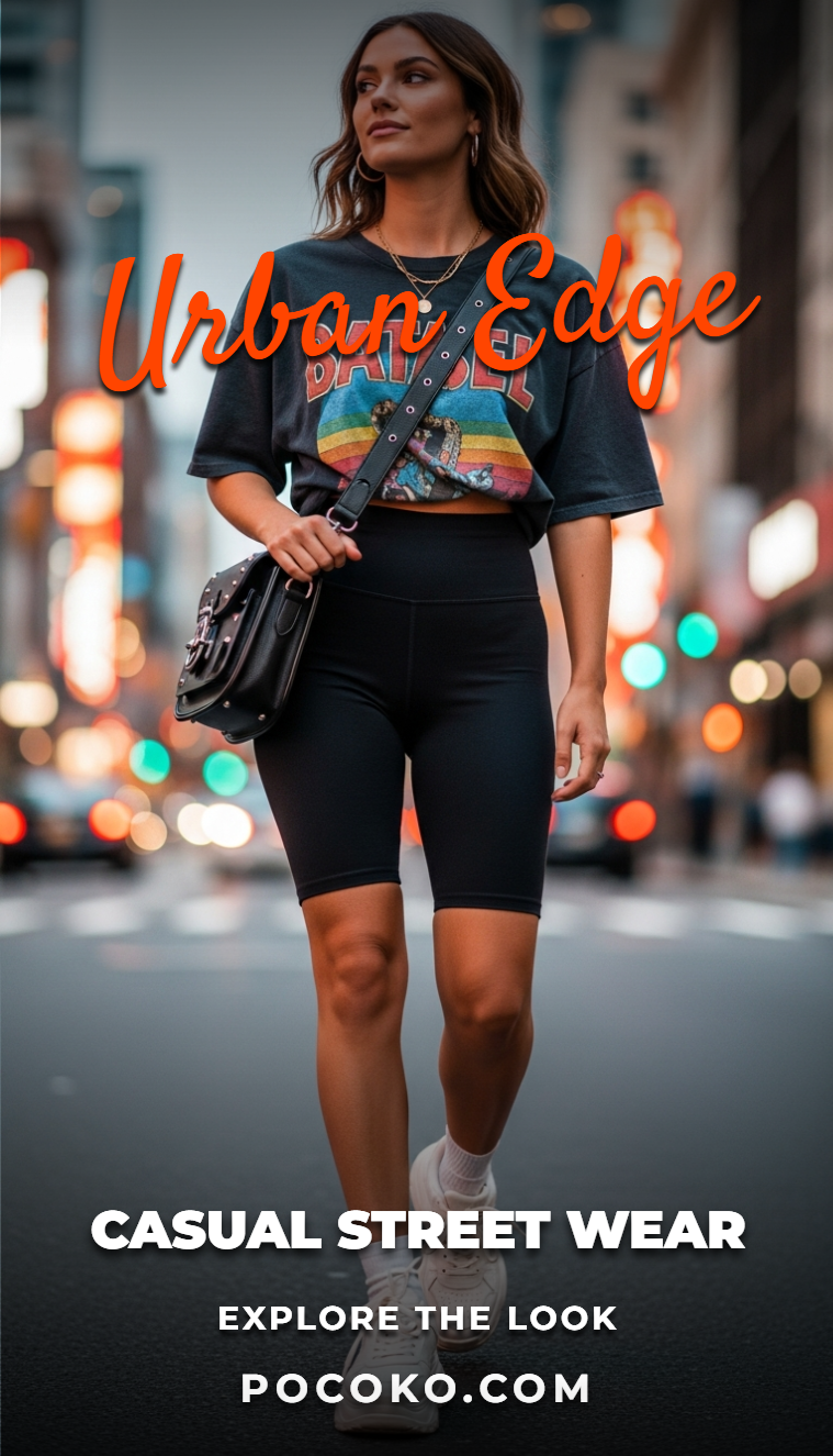 Casual street wear is the definition of low effort, high impact. Simple pieces, styled just right.