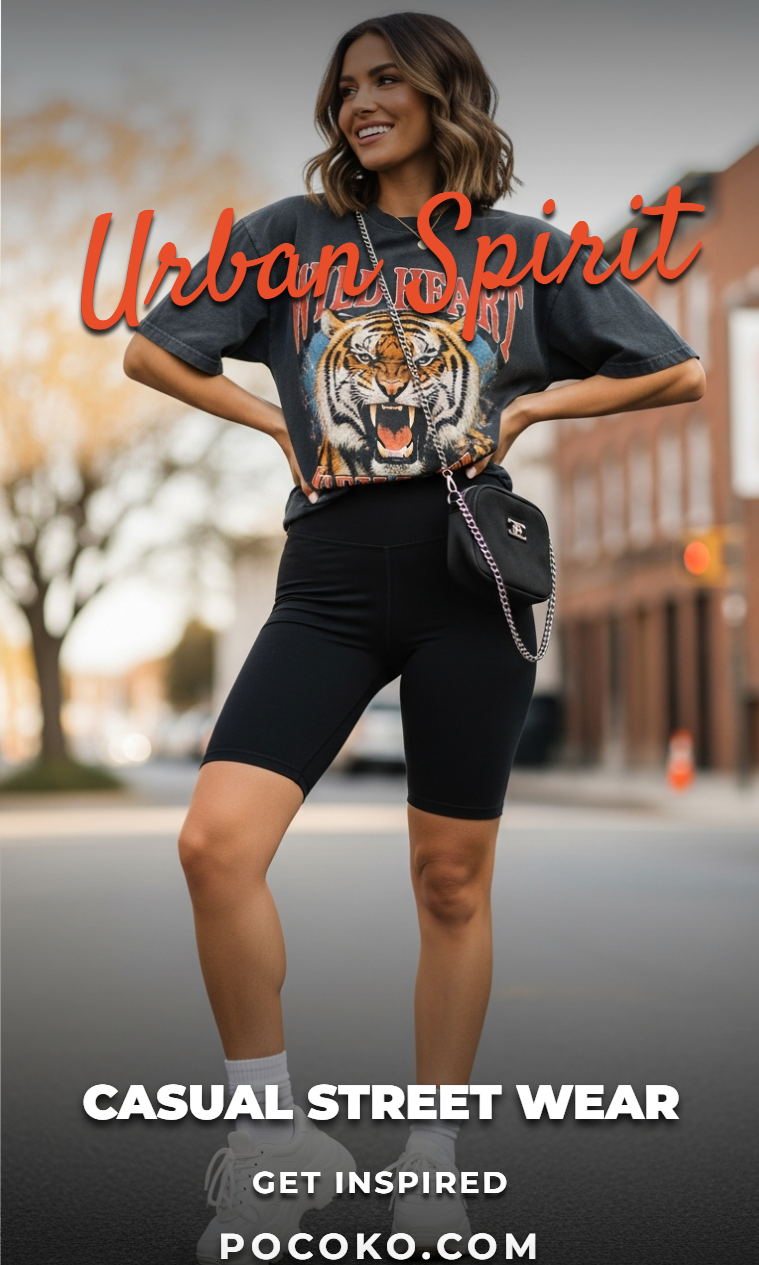 Casual street wear feels like freedom in fabric form. Easy to wear, hard to ignore.