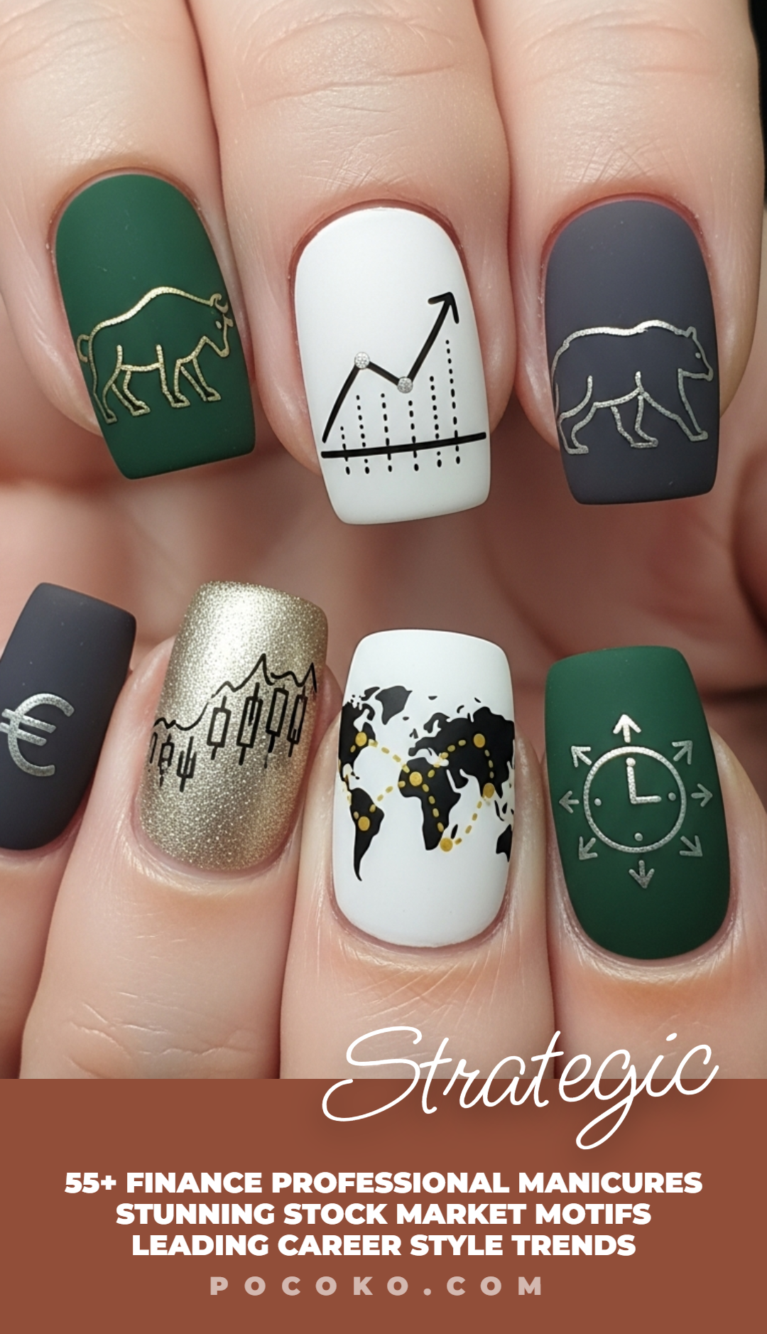 60+ Corporate Inspired Nail Art: Powerful Chic Statements | Pocoko If your calendar is color-coded, your nails should be too. These designs stay chic without stealing the spotlight.