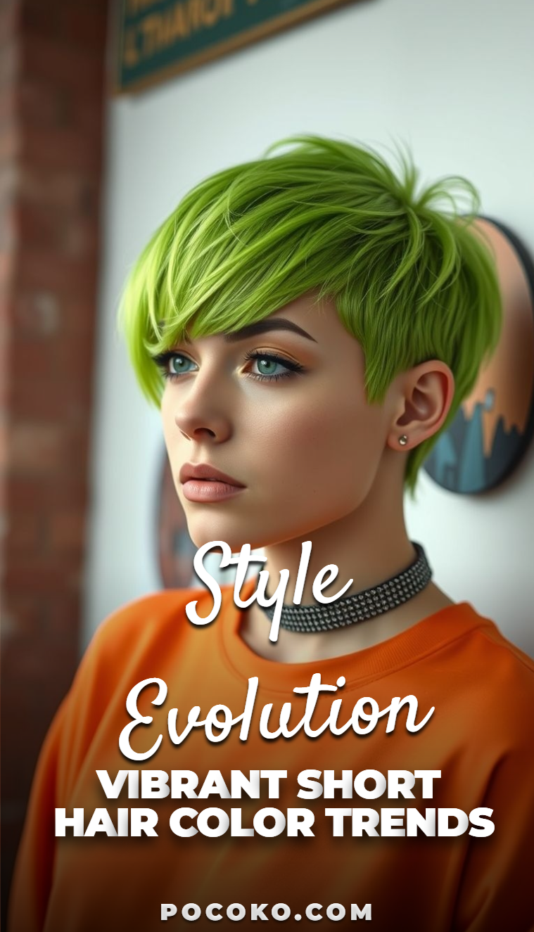 Short hair is like a mic drop—quick and unforgettable. Add the right color, and it echoes even louder.