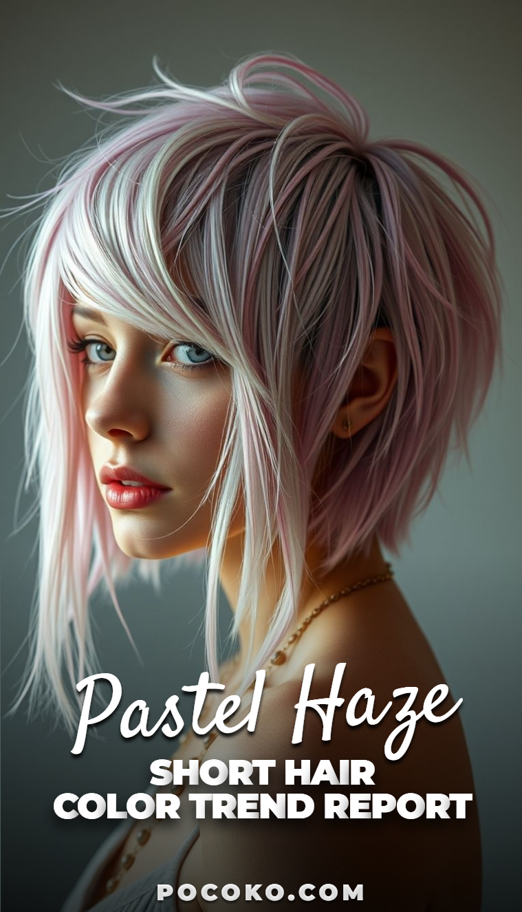 Who needs long locks when your color game is this strong? Short hair trends are rewriting the rules with bold hues.