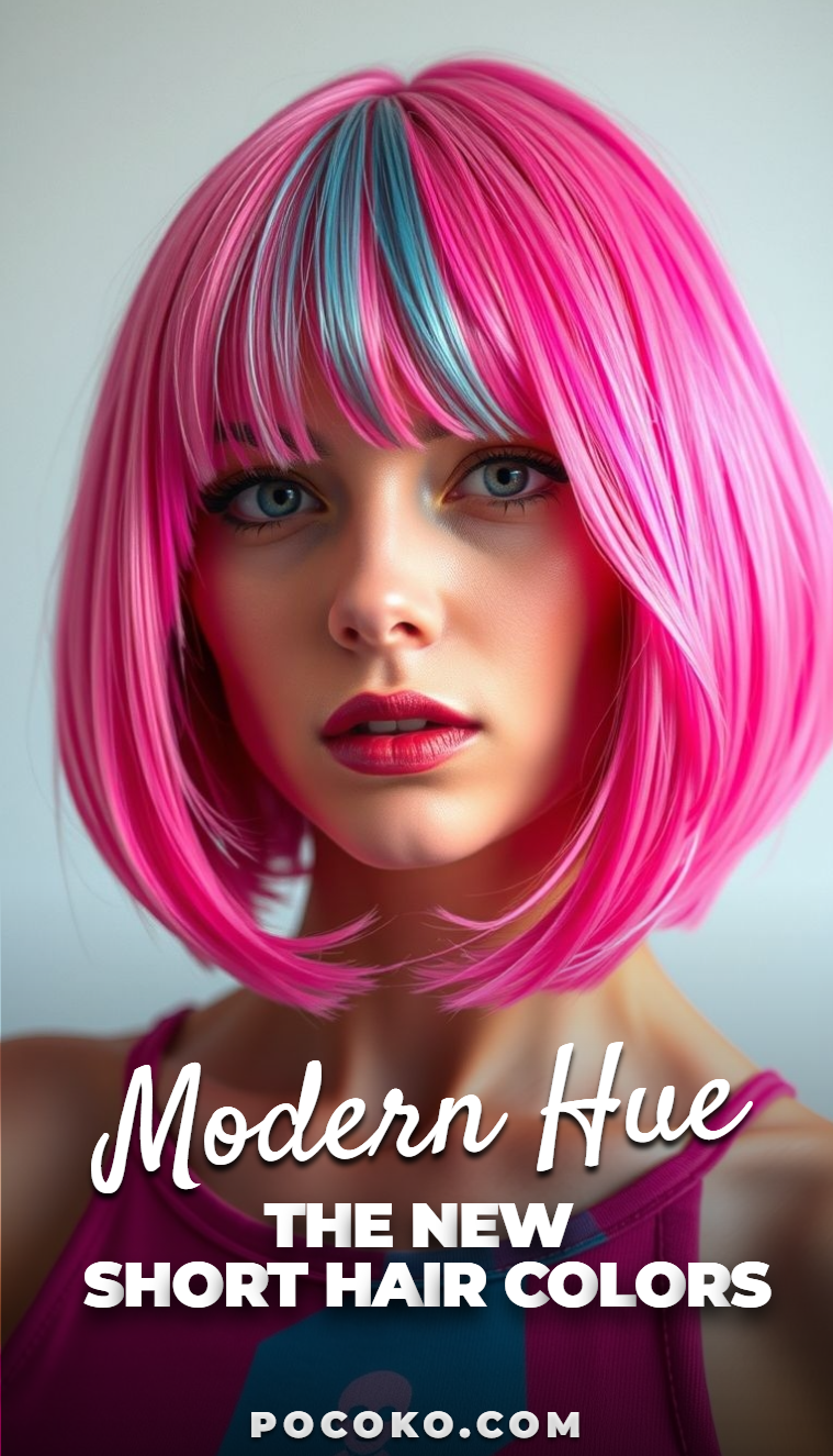 Short hair is already cool—these colors just turn the temperature up. Subtle? Not in this lifetime.