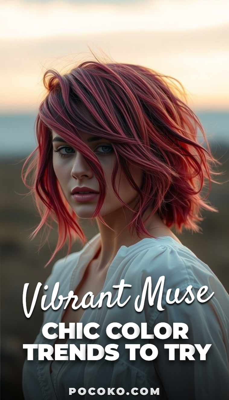 Short hair is basically a blank canvas with attitude. Add a bold color and suddenly you’re walking around like a curated mood board.