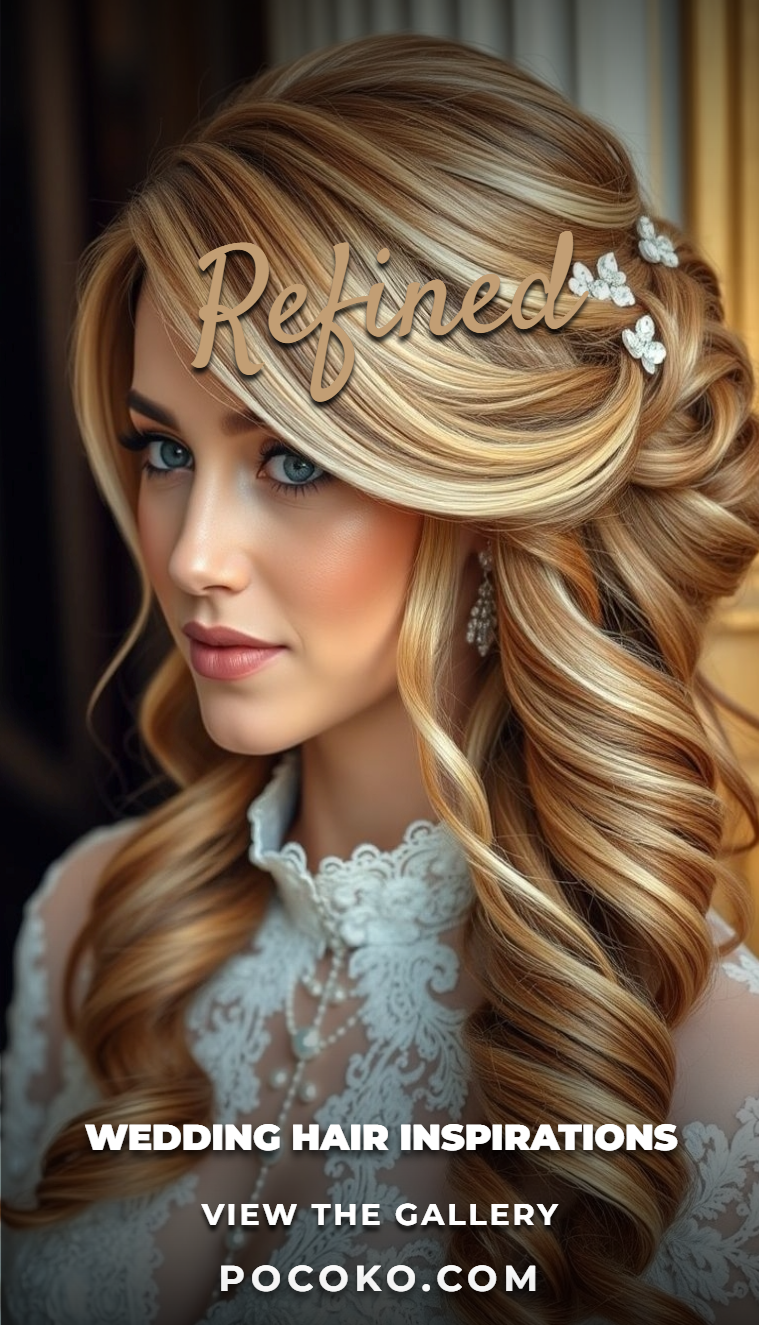 Wedding hair trends this year are playing it smart. Classic foundations with modern finishes that don’t date your photos.